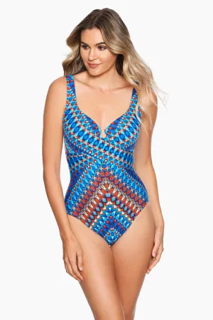 Criss Cross Escape One Piece in Nepali