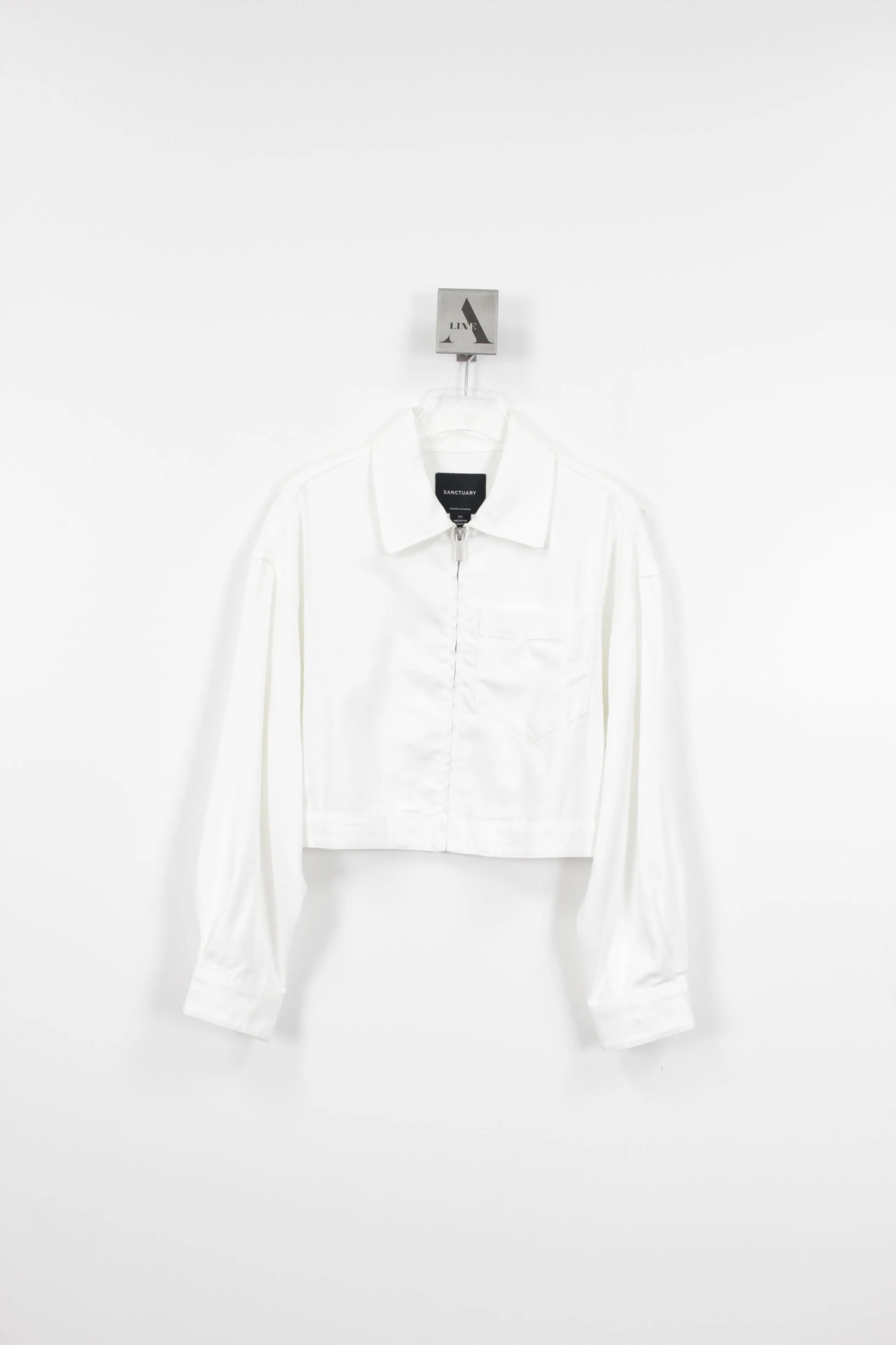 CROPPED PAPER BOY JACKET