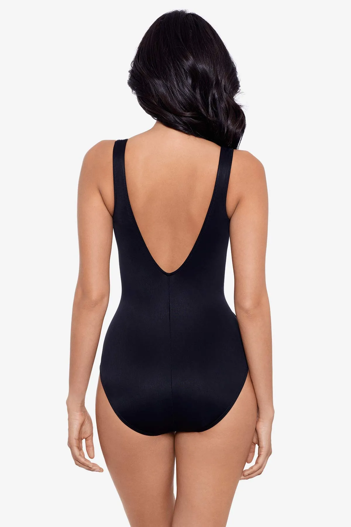 Crossover With Mesh One Piece