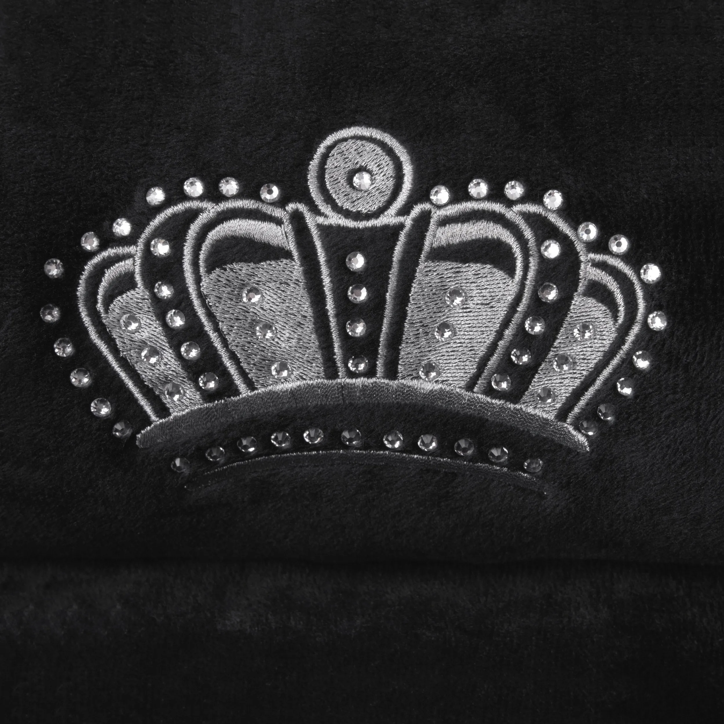 Crown Bling Black Pet Bed Juicy Couture