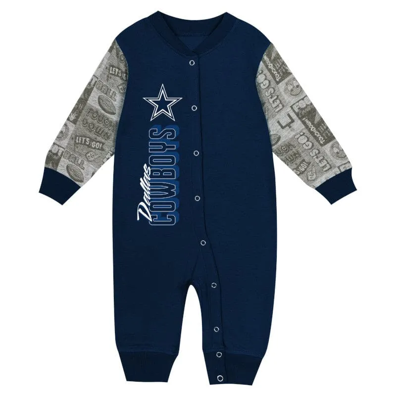 Dallas Cowboys Long Sleeve Coverall Gerber Childrenswea