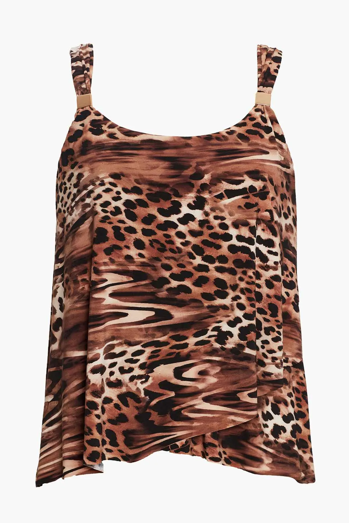 Dazzle Tankini Top in Ocicat