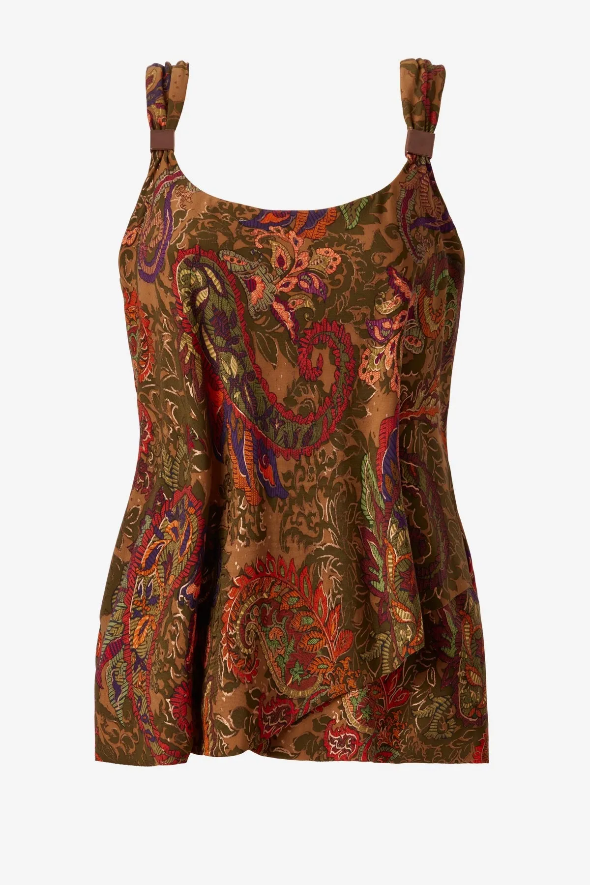 Dazzle Tankini Top in Perissa