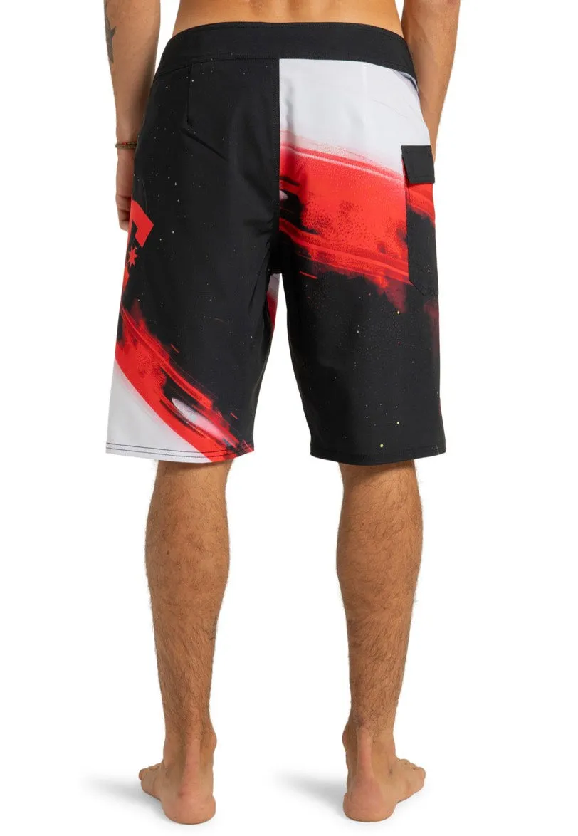 DC - Burnout21 Racing Red - Board Shorts