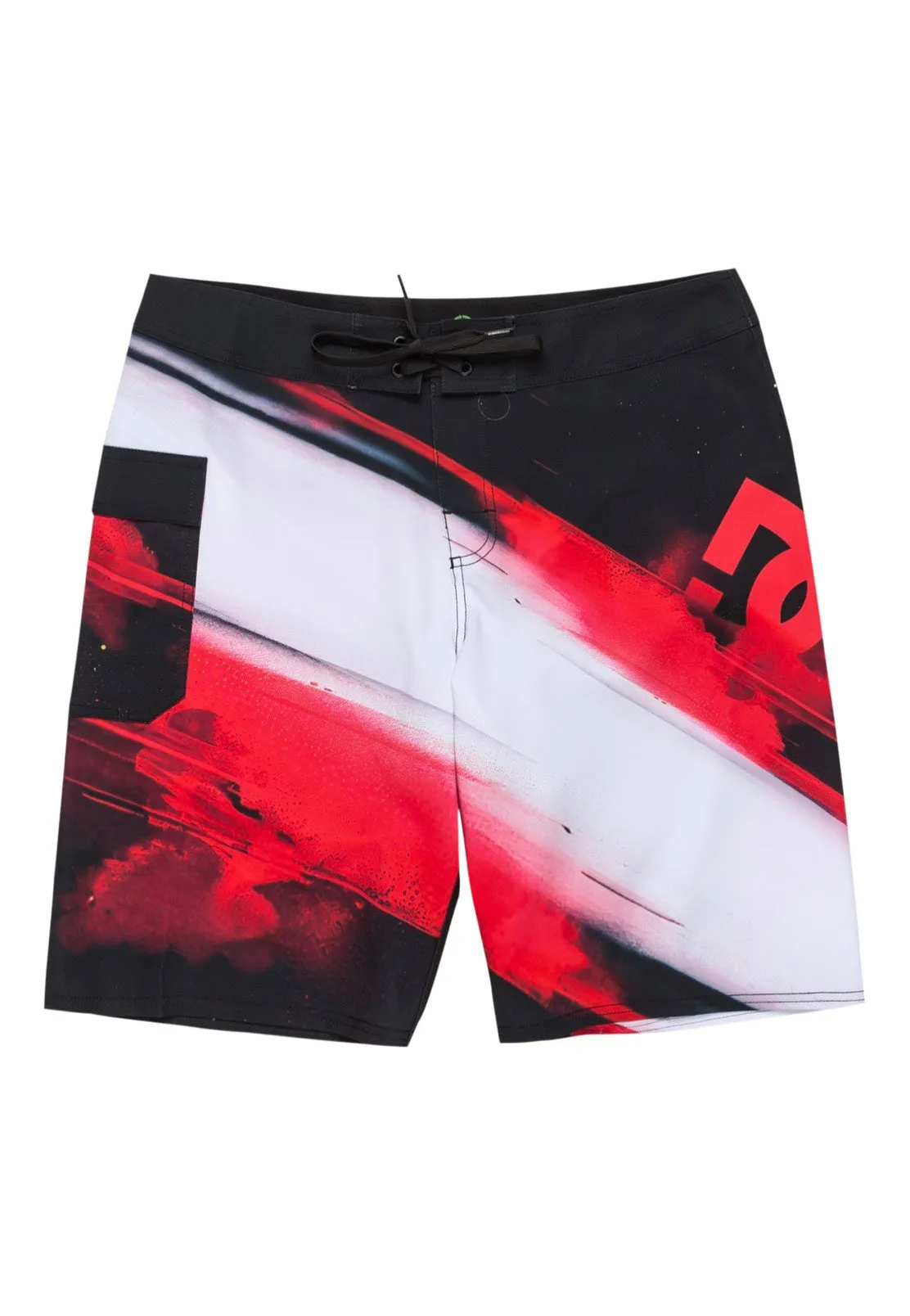DC - Burnout21 Racing Red - Board Shorts
