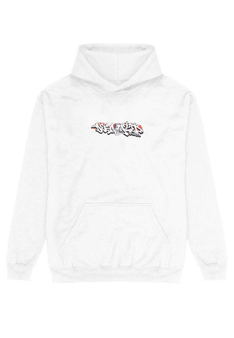 Desolated - Graffiti Girl White - Hoodie