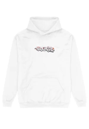 Desolated - Graffiti Girl White - Hoodie