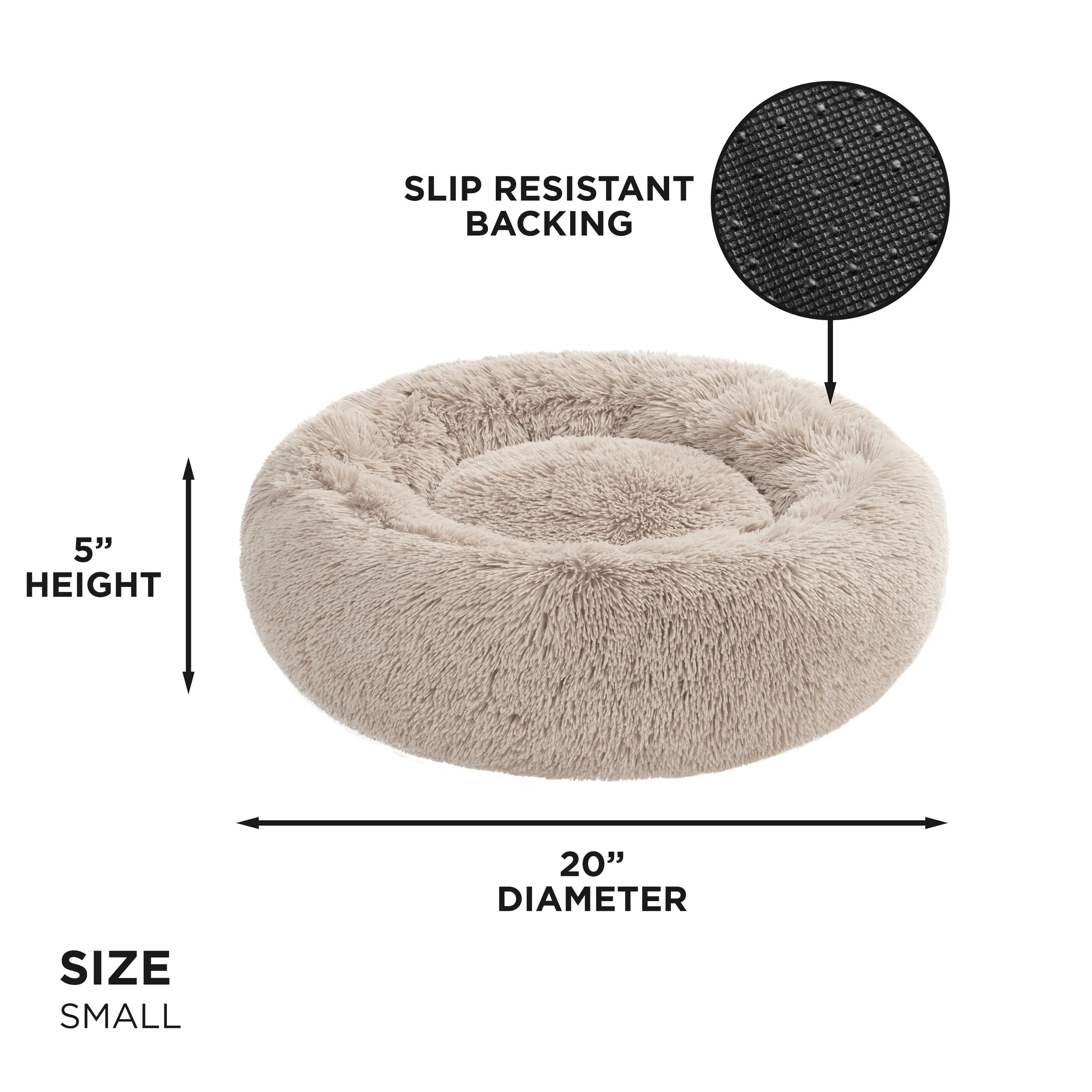 Devon Faux Fur Pet Bed Juicy Couture