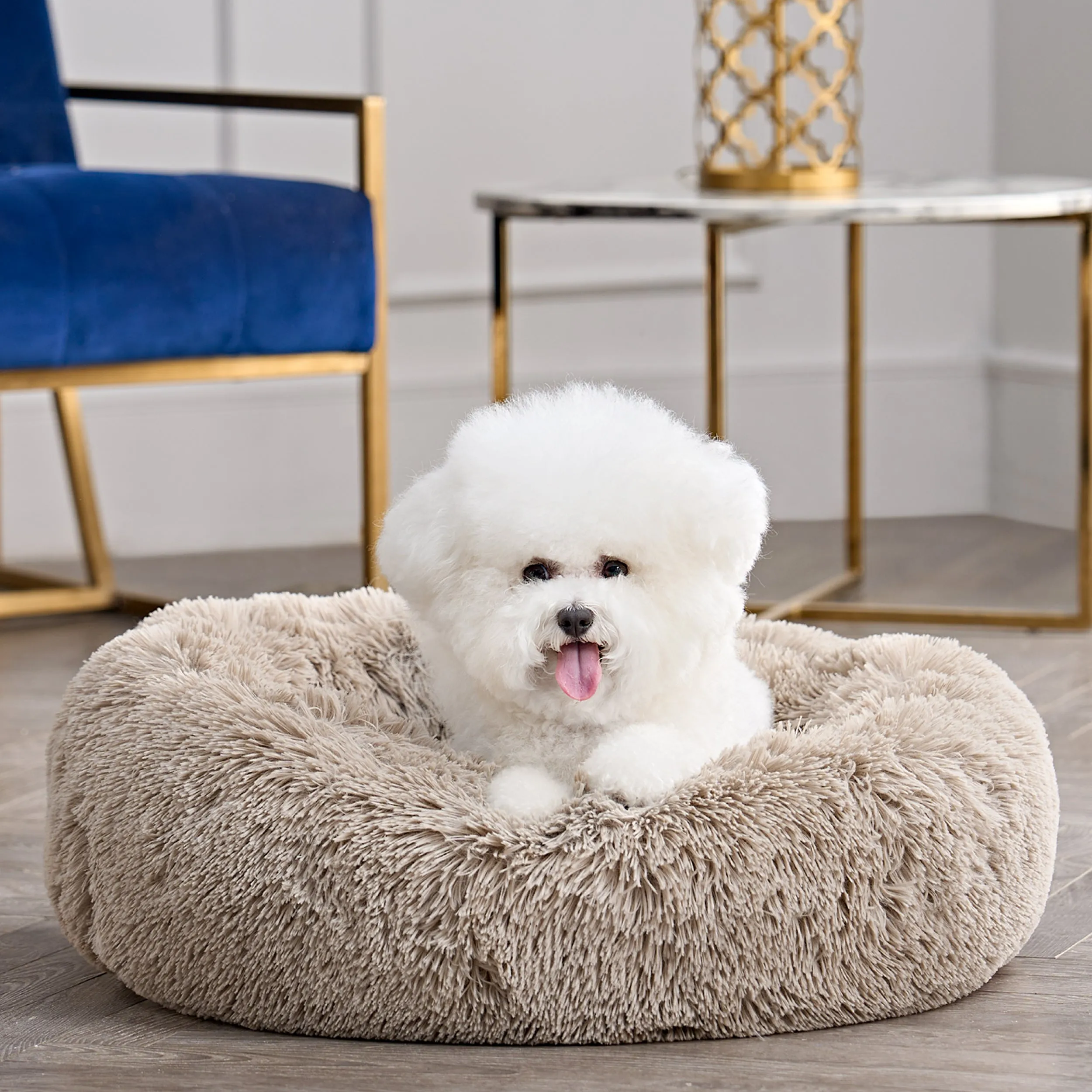 Devon Faux Fur Pet Bed Juicy Couture