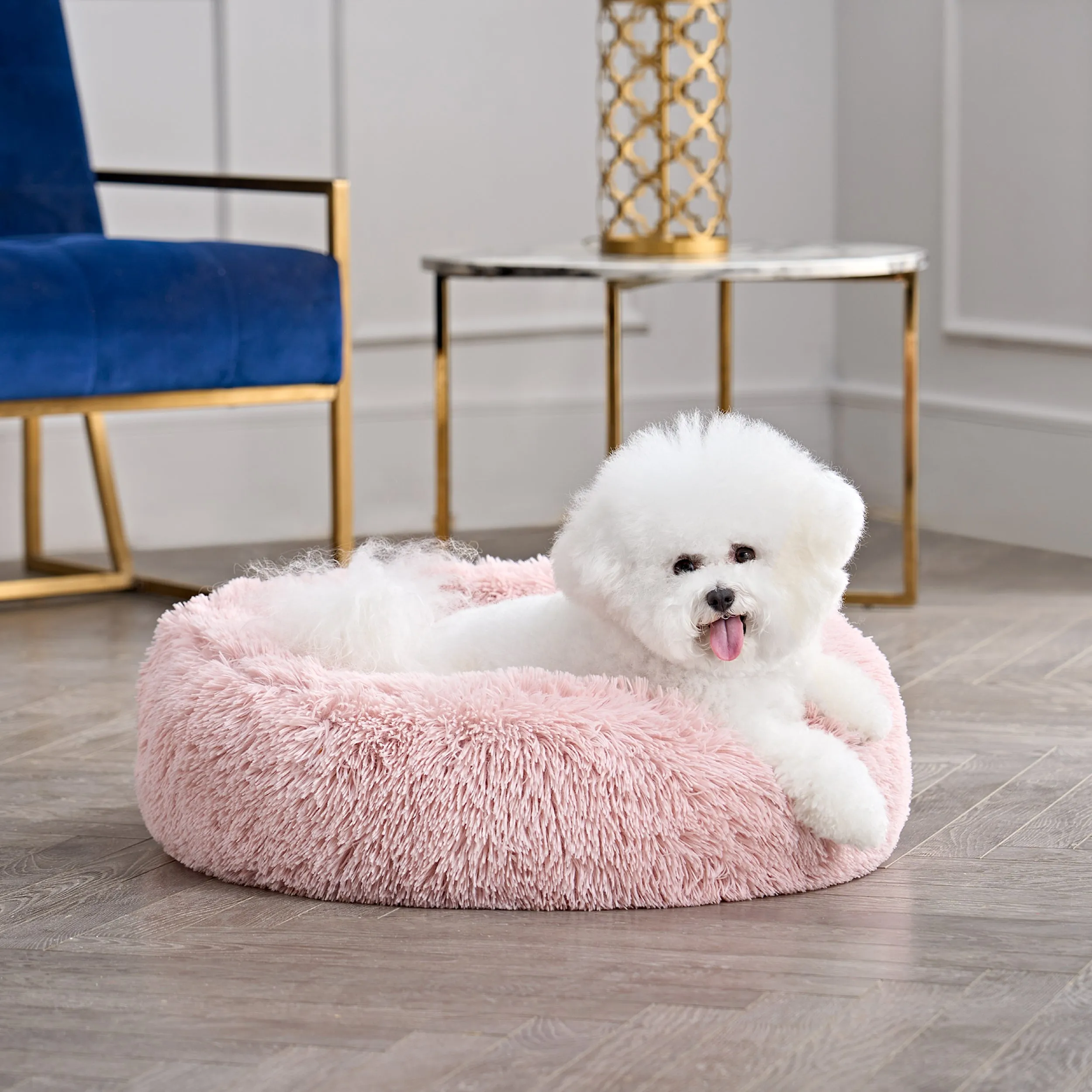 Devon Faux Fur Pet Bed Juicy Couture