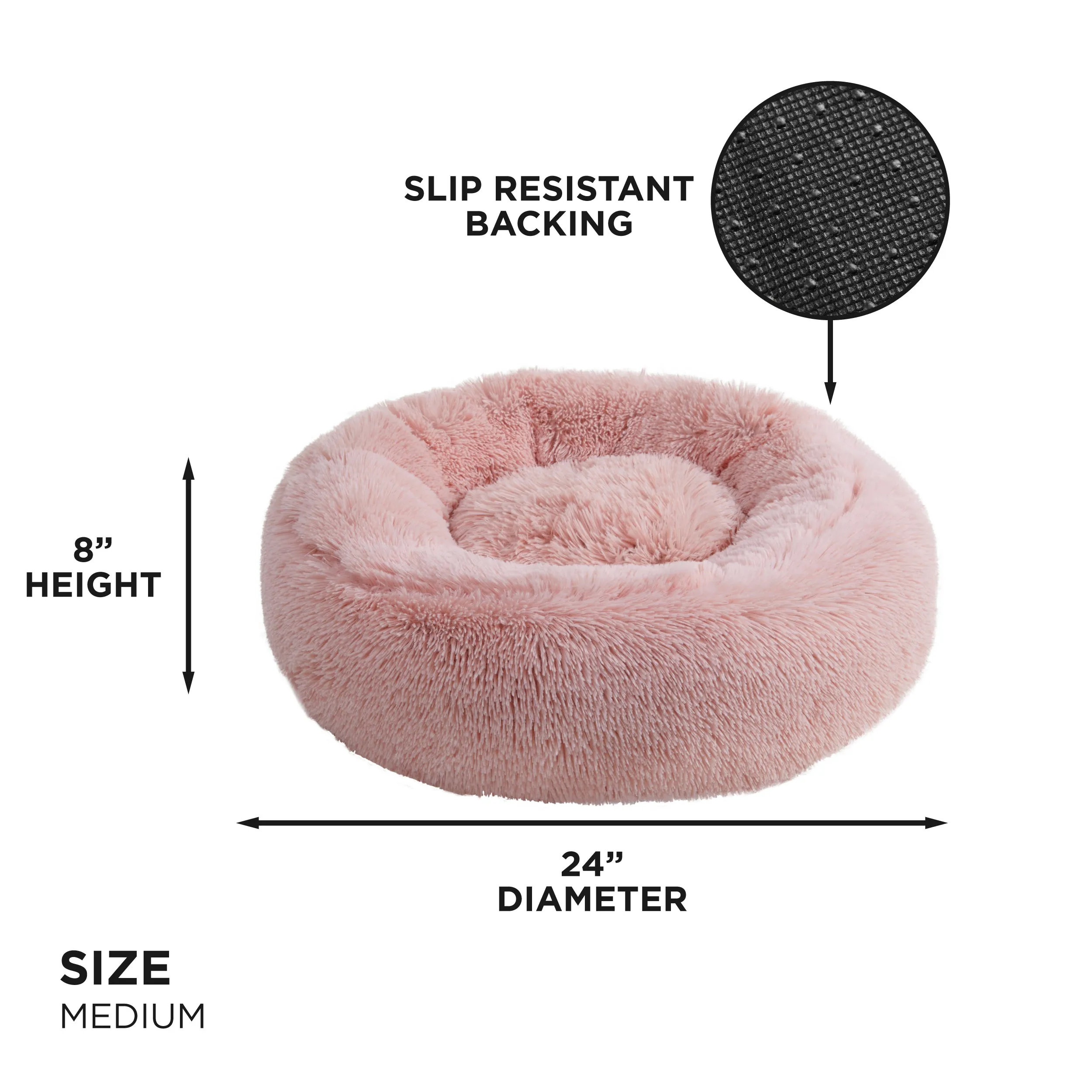 Devon Faux Fur Pet Bed Juicy Couture
