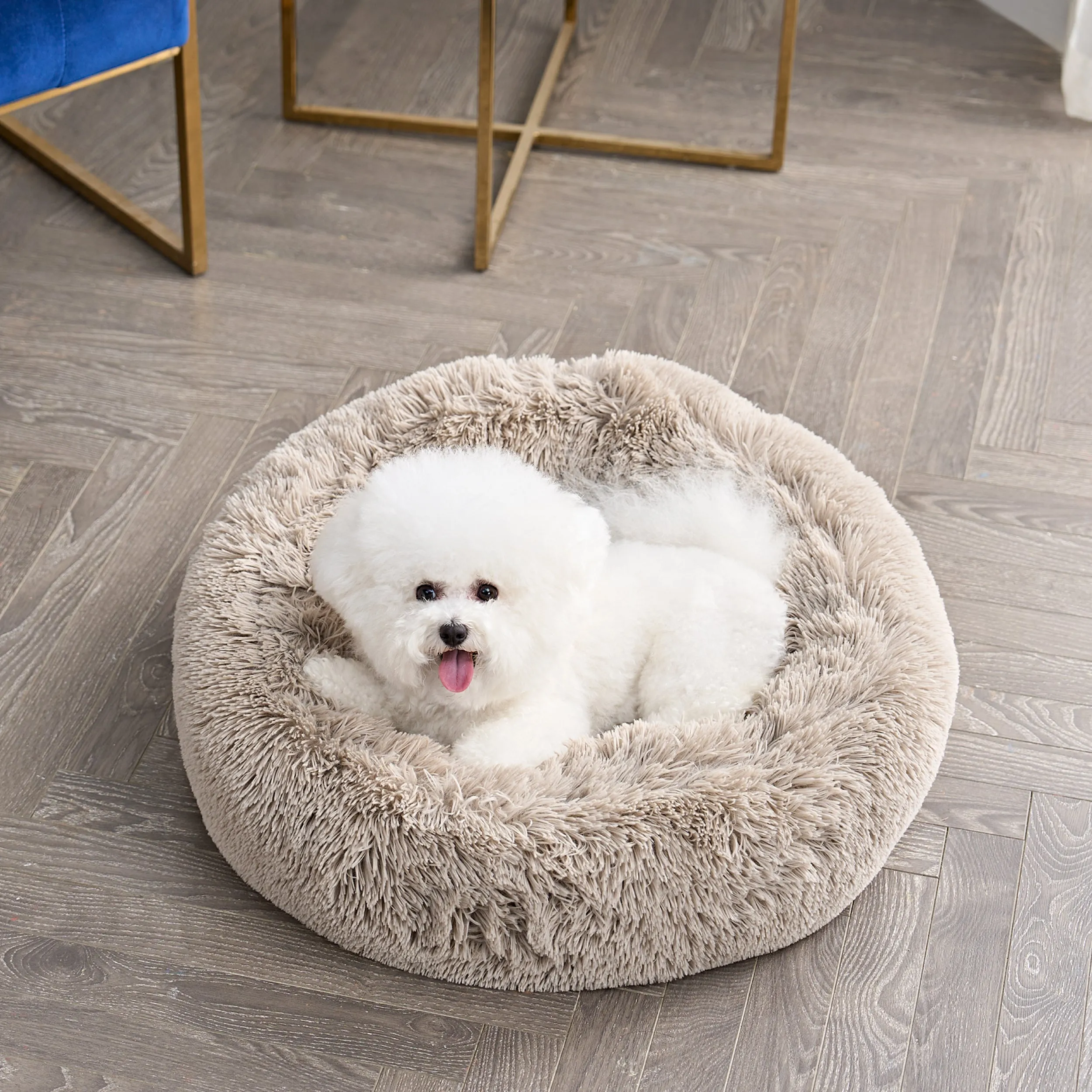 Devon Faux Fur Pet Bed Juicy Couture