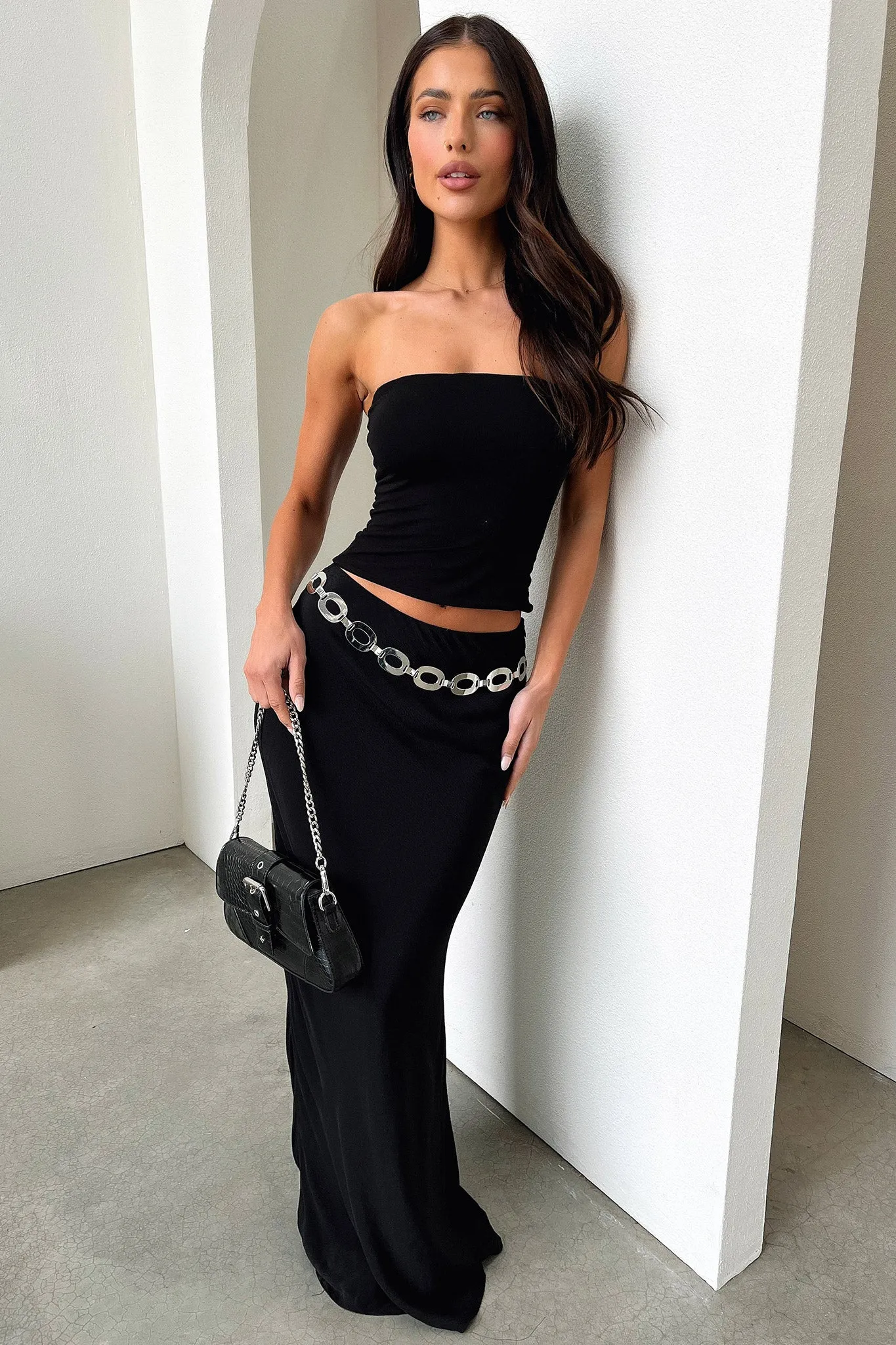 Elma Chain Belt - Silver
