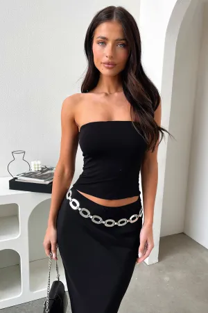 Elma Chain Belt - Silver