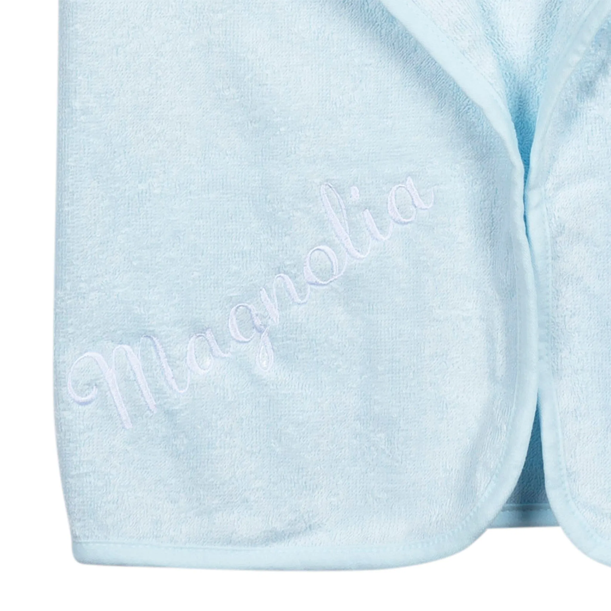 Embroidered 4-Piece Baby Neutral Blue Penguin Towel & Washcloths Set Gerber Childrenswea