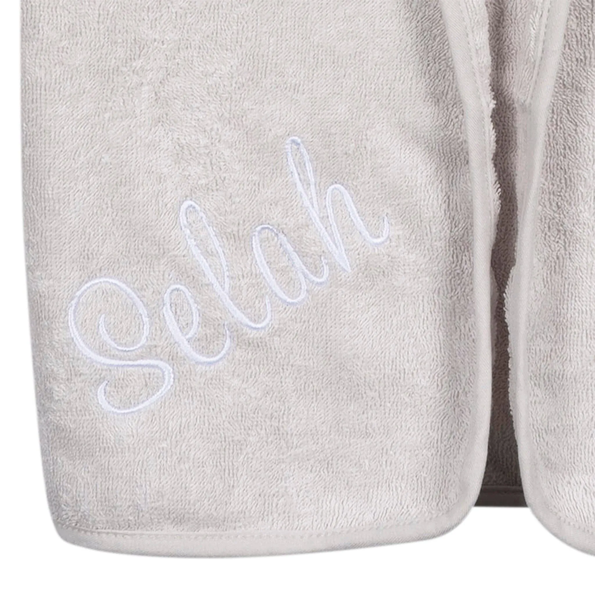 Embroidered 4-Piece Baby Neutral Grey Elephant Towel & Washcloths Set Gerber Childrenswea