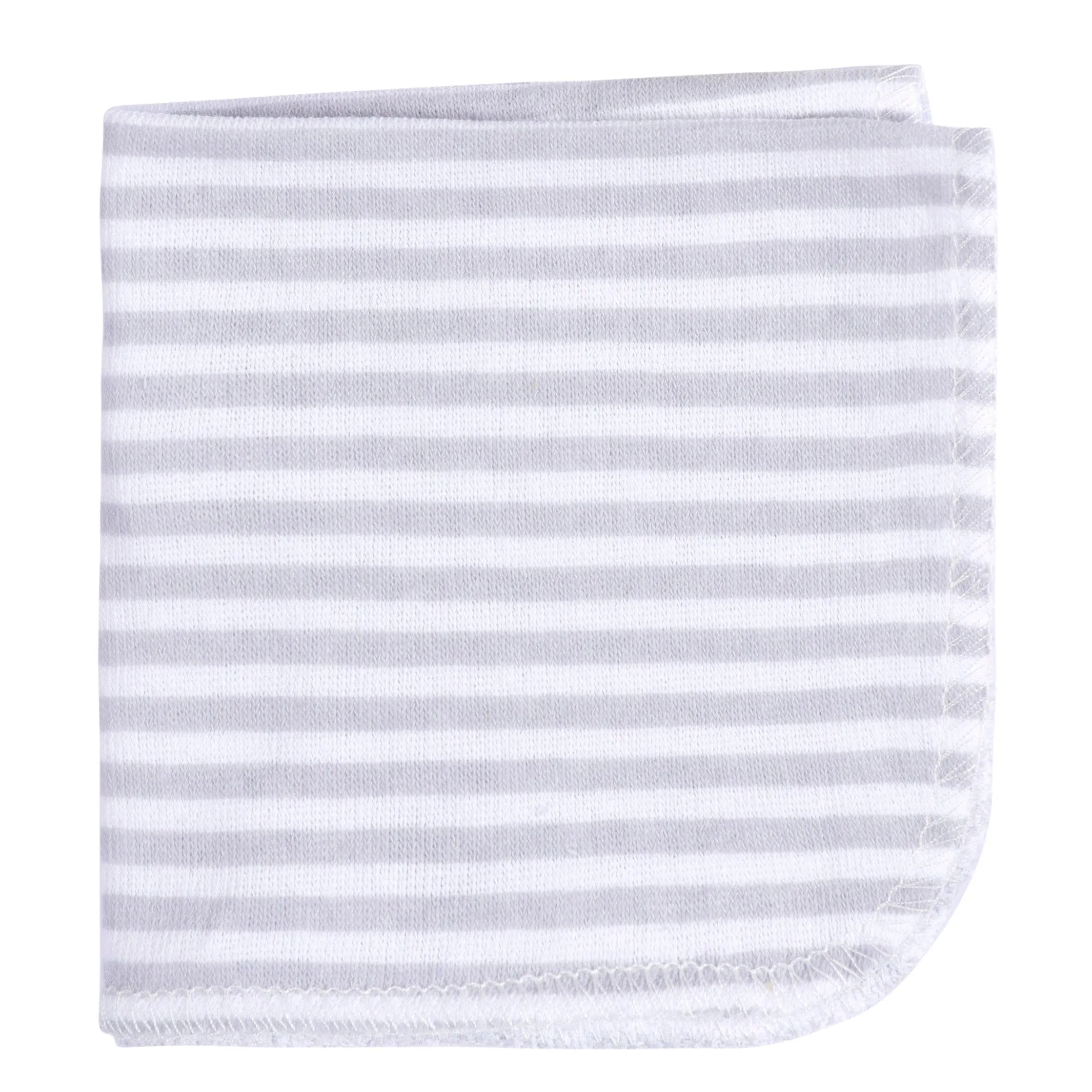Embroidered 4-Piece Baby Neutral Grey Elephant Towel & Washcloths Set Gerber Childrenswea