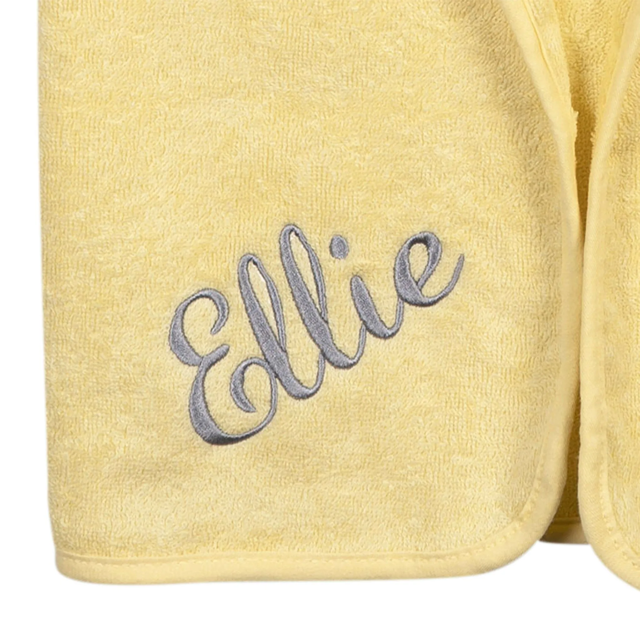 Embroidered 4-Piece Baby Neutral Yellow Giraffe Towel & Washcloths Set Gerber Childrenswea