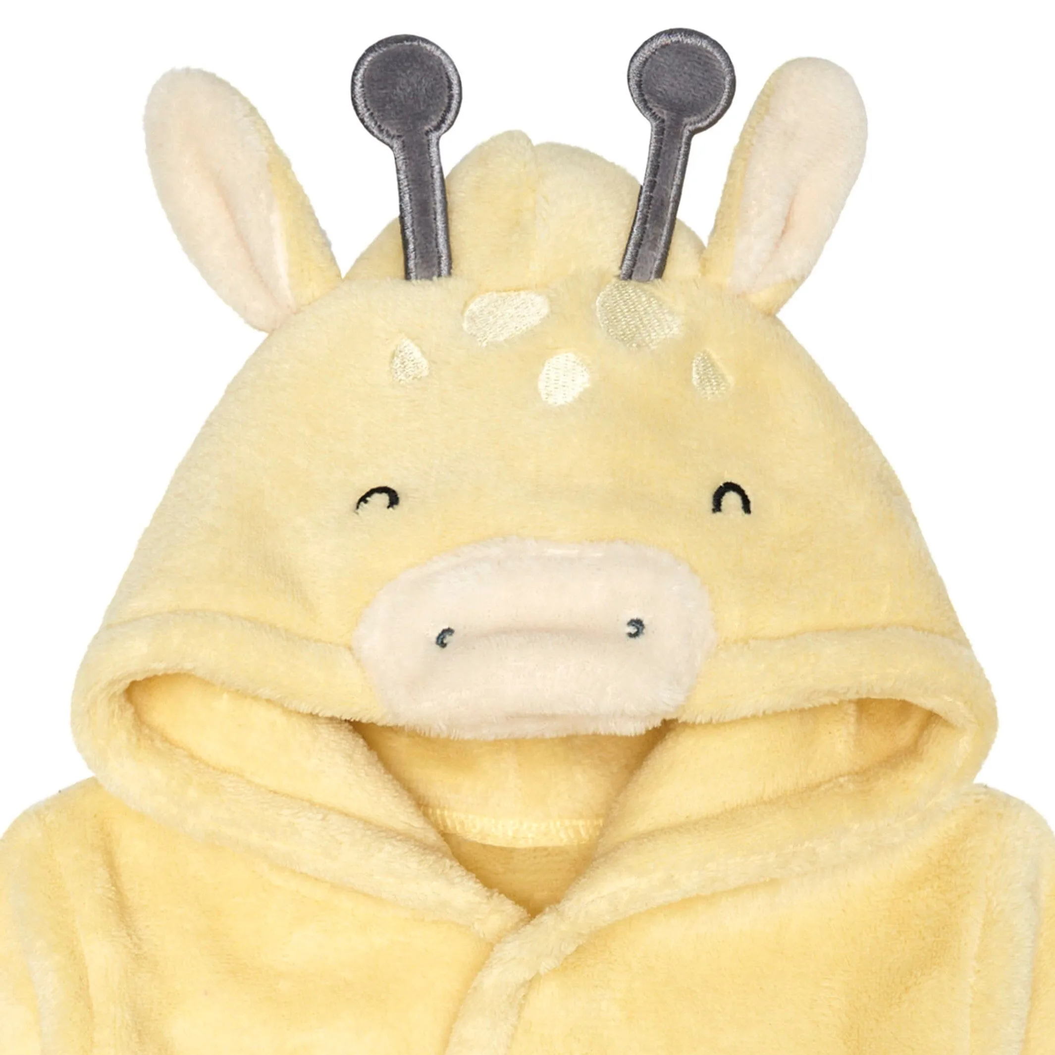 Embroidered Baby Neutral Giraffe Robe Gerber Childrenswea