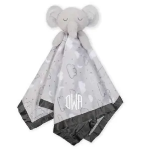 Embroidered Elephant Baby Neutral Security Blanket Gerber Childrenswea
