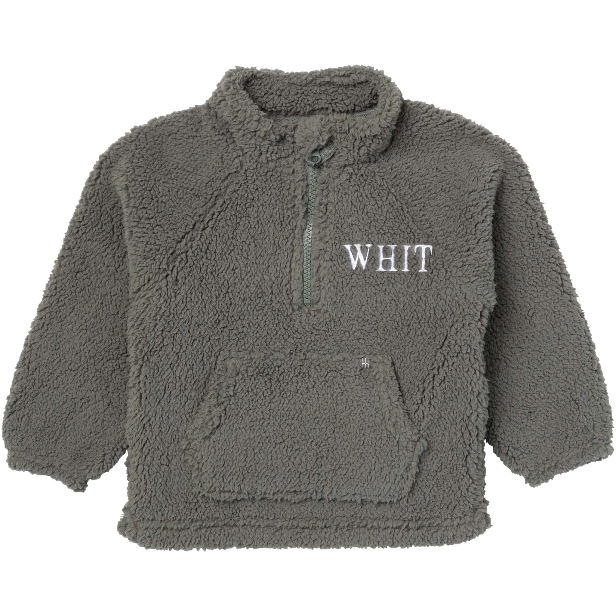 Embroidered Infant & Toddler Boys Dark Green Half-Zip Pullover Gerber Childrenswea