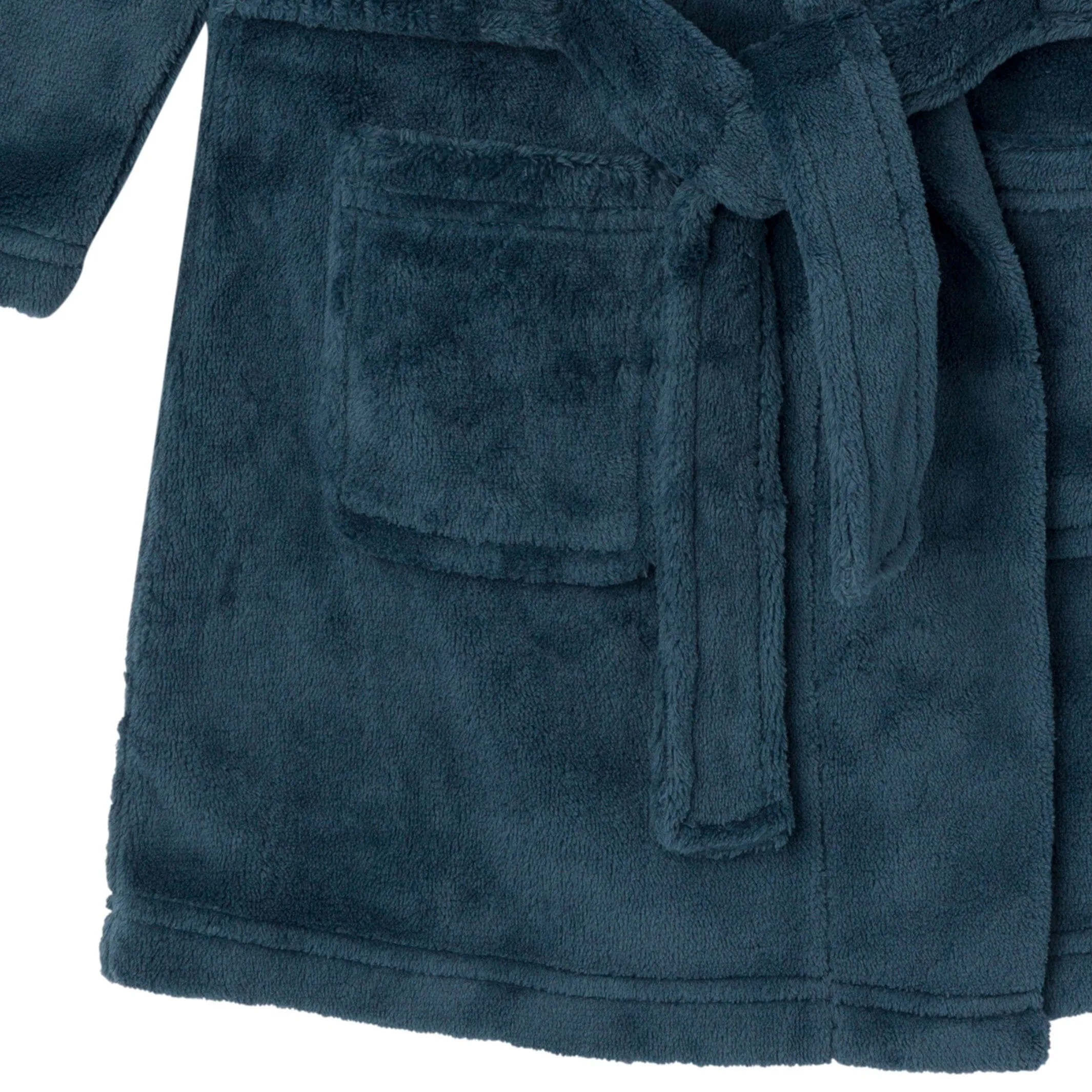Embroidered Infant & Toddler Boys Navy Shawl Collar Robe Gerber Childrenswea