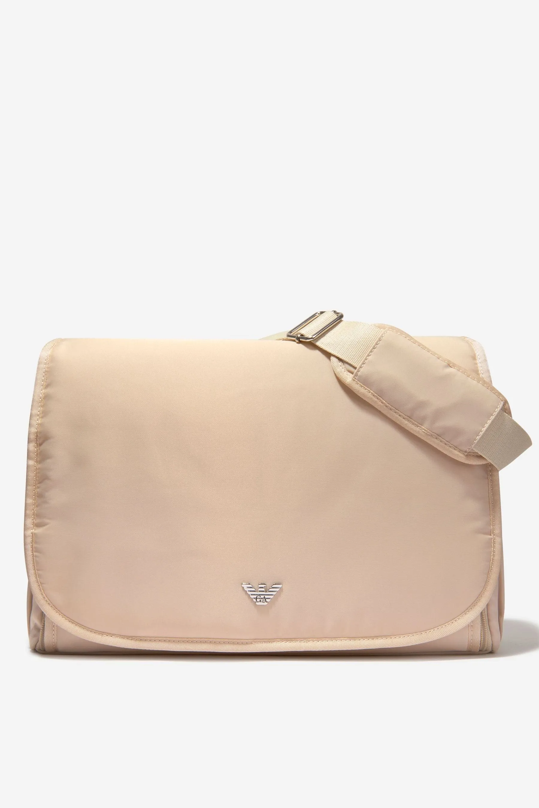 Emporio Armani Baby Logo Changing Bag in Beige (36cm)