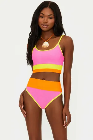 Eva Top Soleil Colorblock Beach Riot