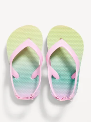 Flip-Flop Sandals for Toddler Girls (Partially Plant-Based)