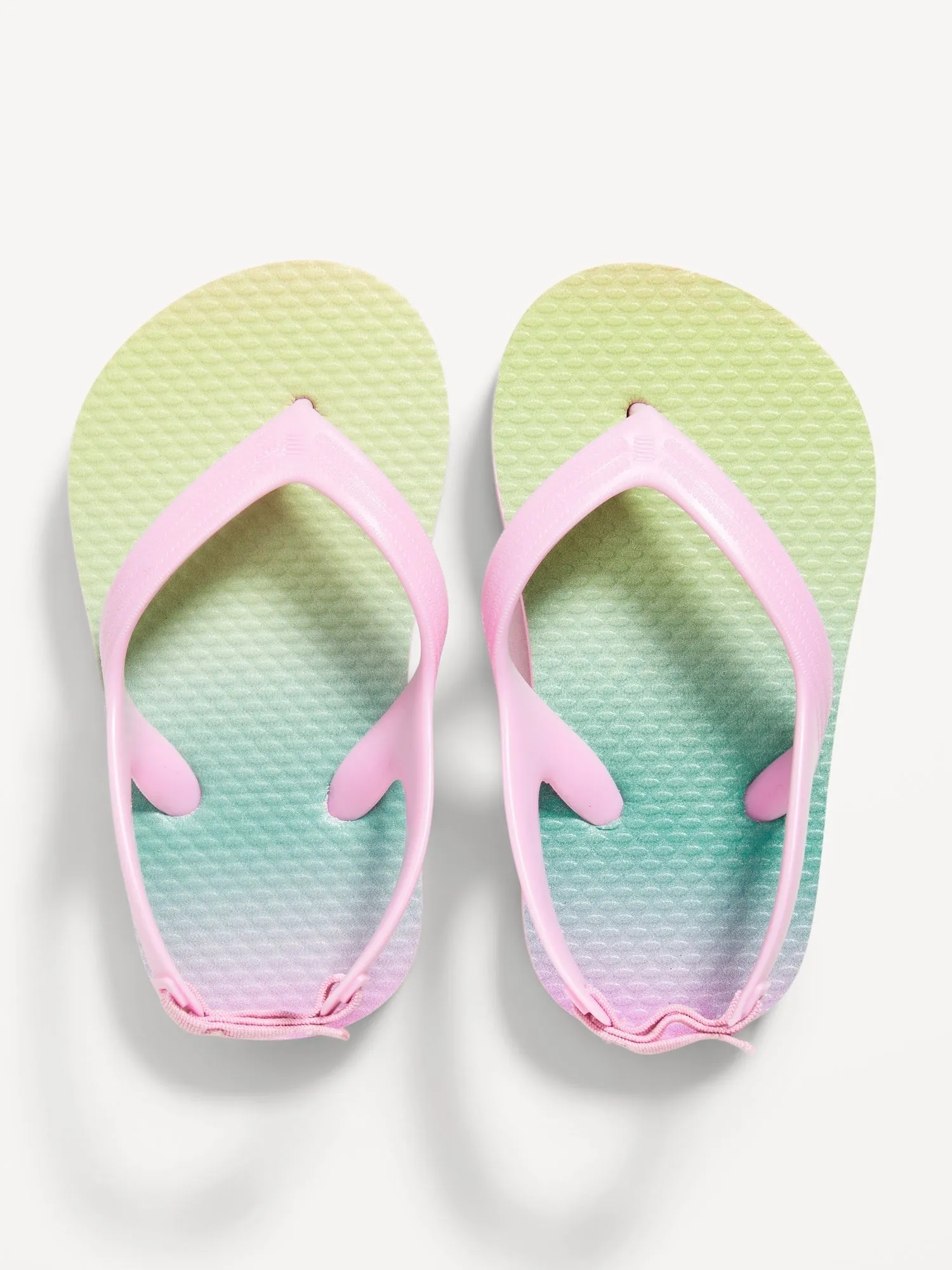 Flip-Flop Sandals for Toddler Girls (Partially Plant-Based)