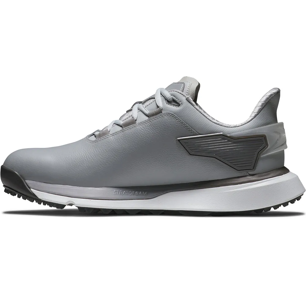 FootJoy PRO SLX Spikeless Waterproof Shoes - Grey/Grey/White