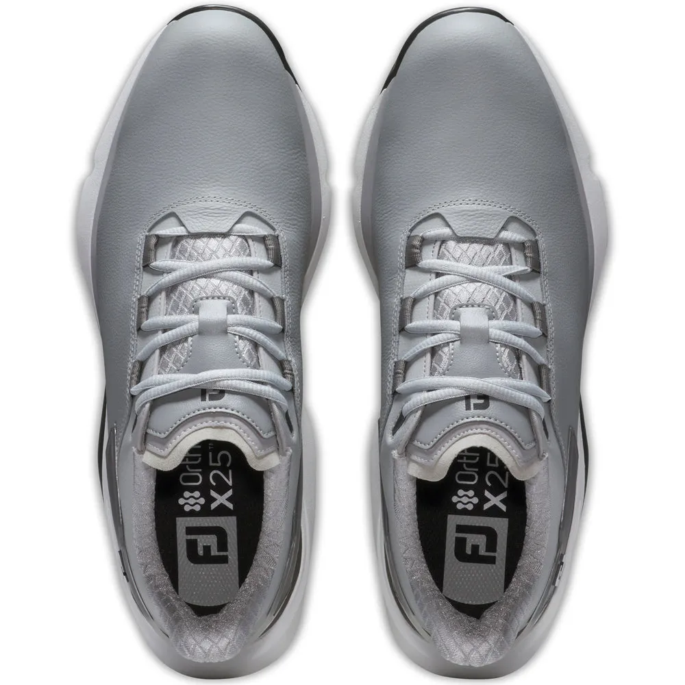FootJoy PRO SLX Spikeless Waterproof Shoes - Grey/Grey/White