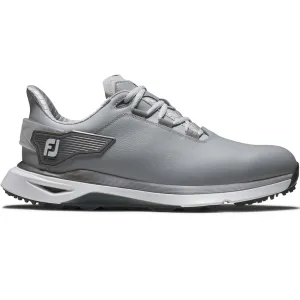 FootJoy PRO SLX Spikeless Waterproof Shoes - Grey/Grey/White