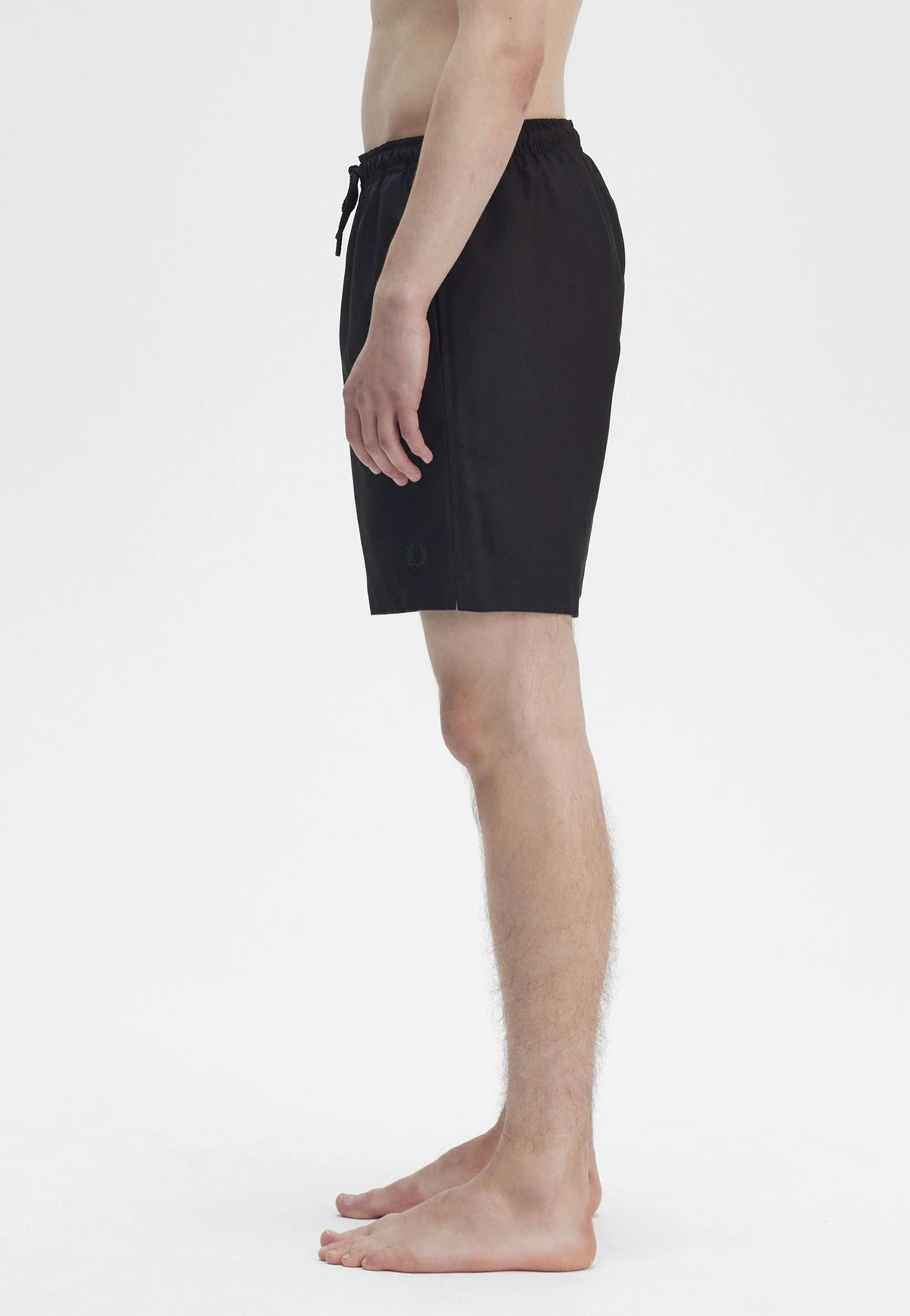 Fred Perry - Classic Black/Court Green - Board Shorts