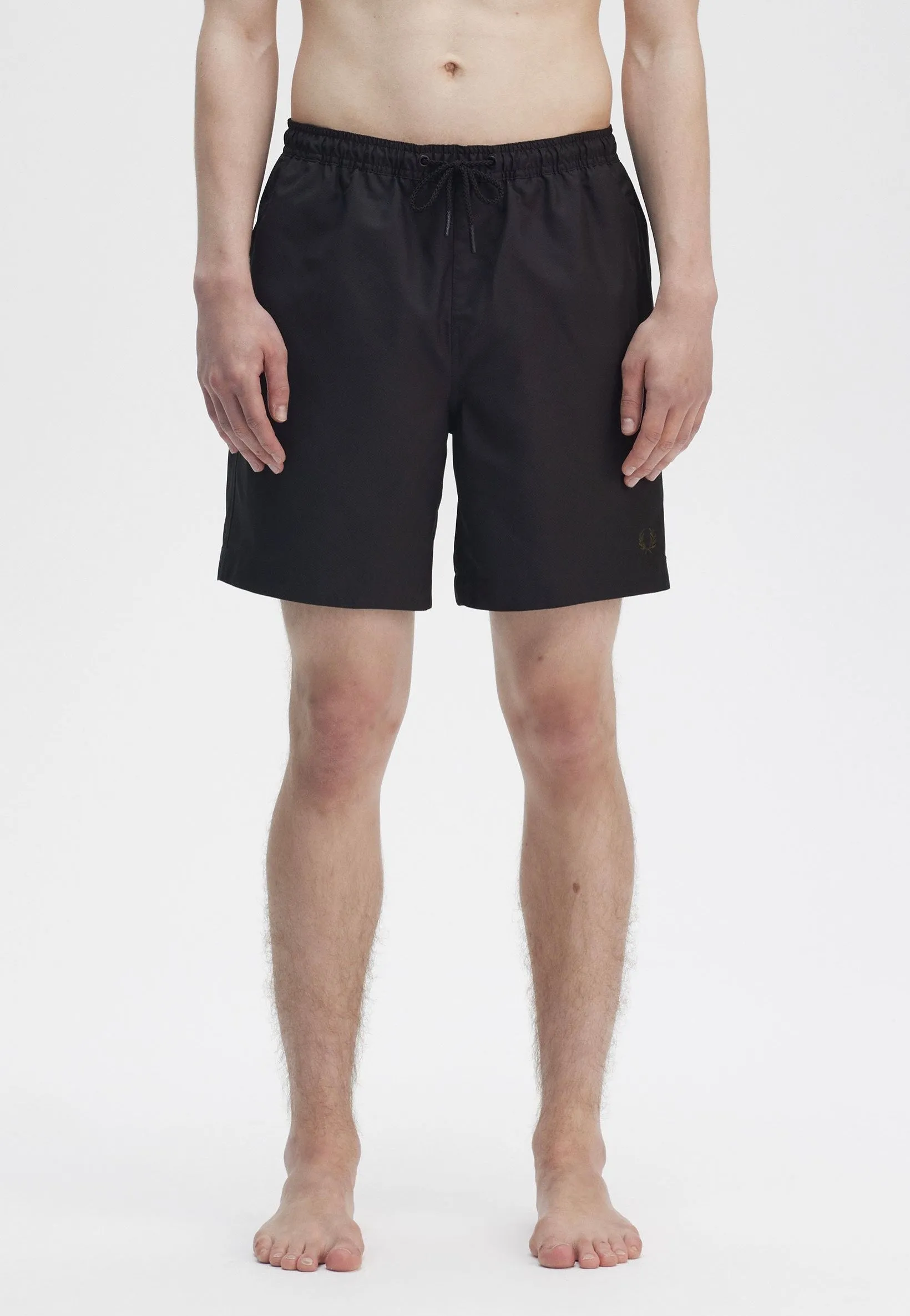 Fred Perry - Classic Black/Court Green - Board Shorts