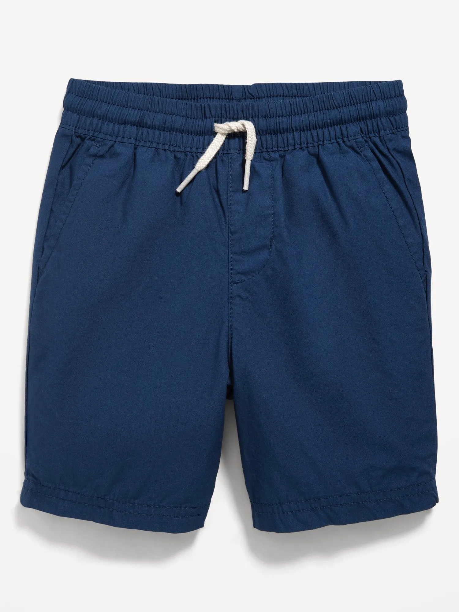 Functional-Drawstring Poplin Shorts for Toddler Boys