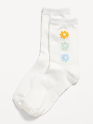 Gender-Neutral Quarter-Crew Socks for Kids