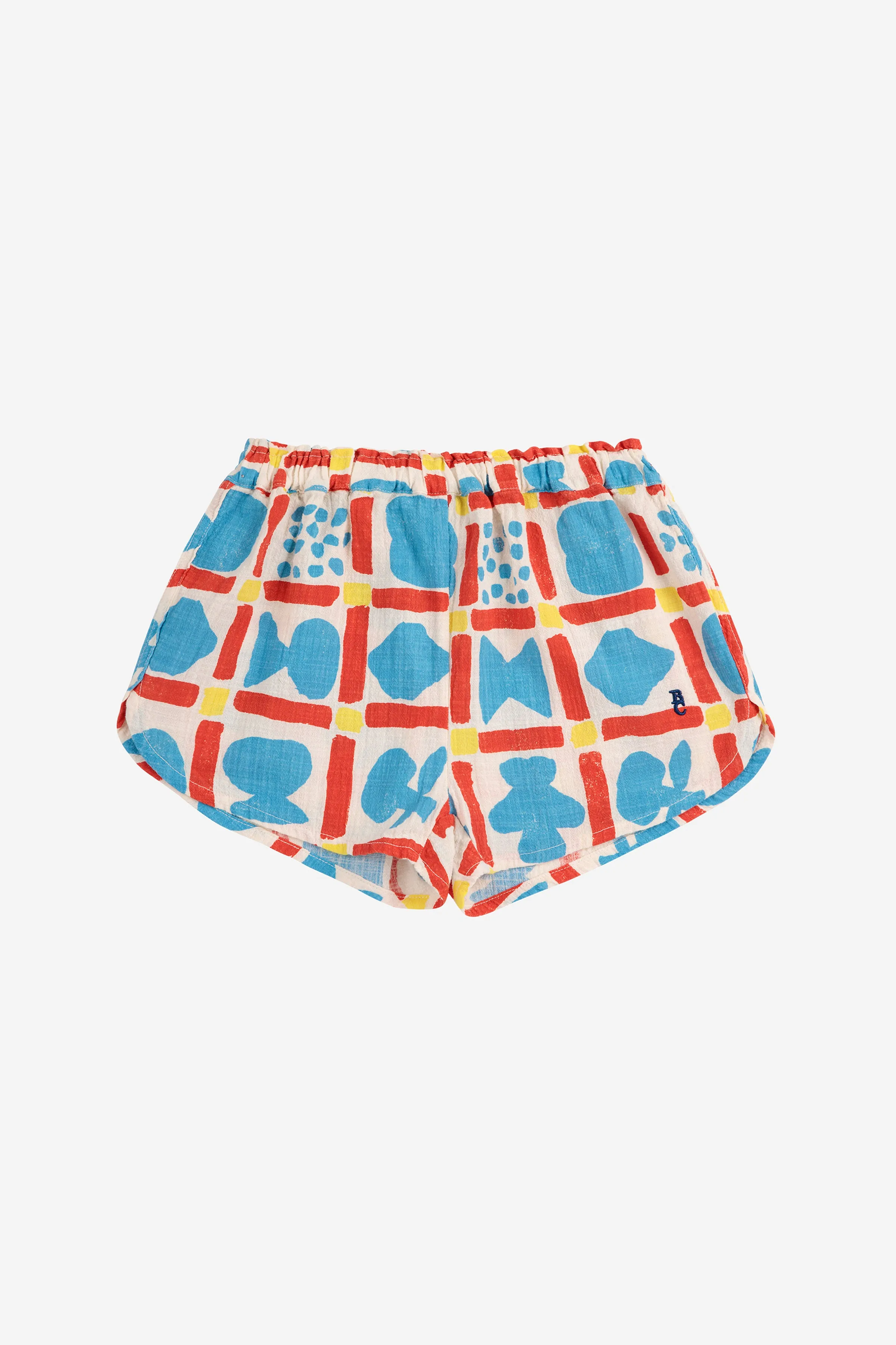 Geometric Game Woven Girl Shorts (Kids)