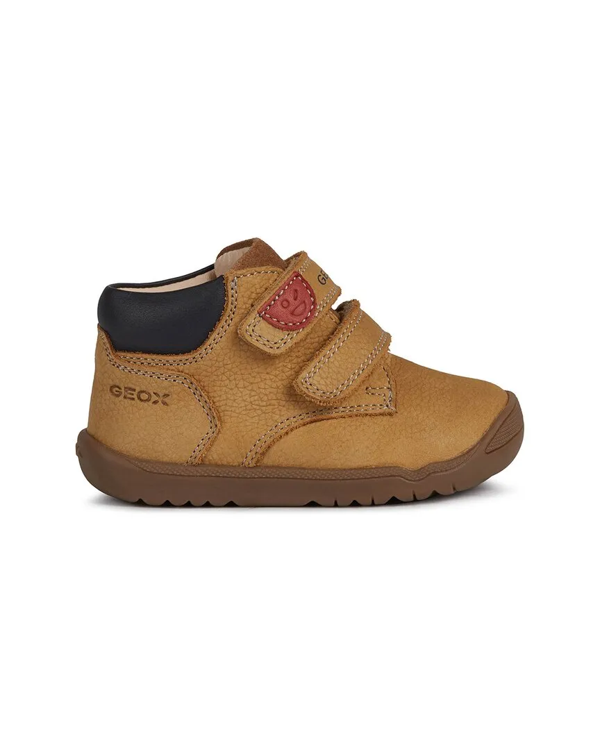 Geox Macchia Leather First Steps