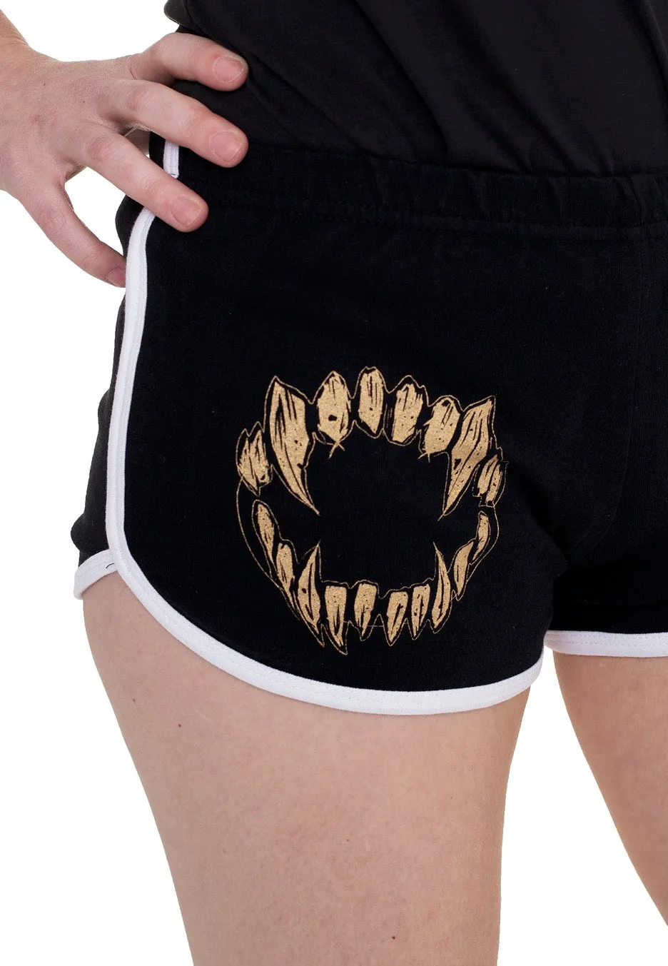 Ghstkid - Teeth Girl Black/White - Shorts