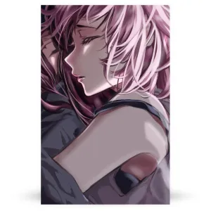 Girl Sleeping Anime Poster