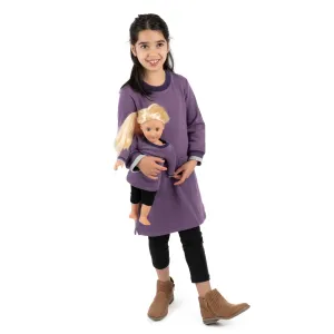 Girls and Matching Doll Sweat Dress