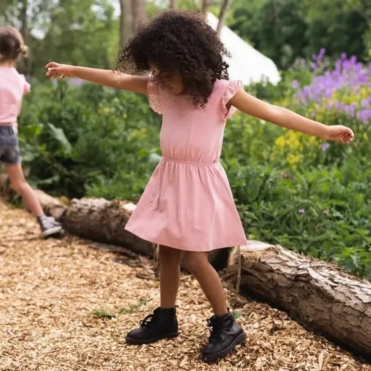 Girls Dress Pink | Koko-Noko