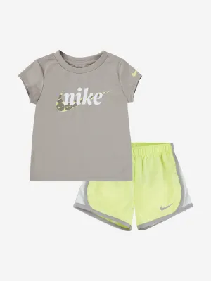 Girls Essentials Tempo Short Set in Yellow