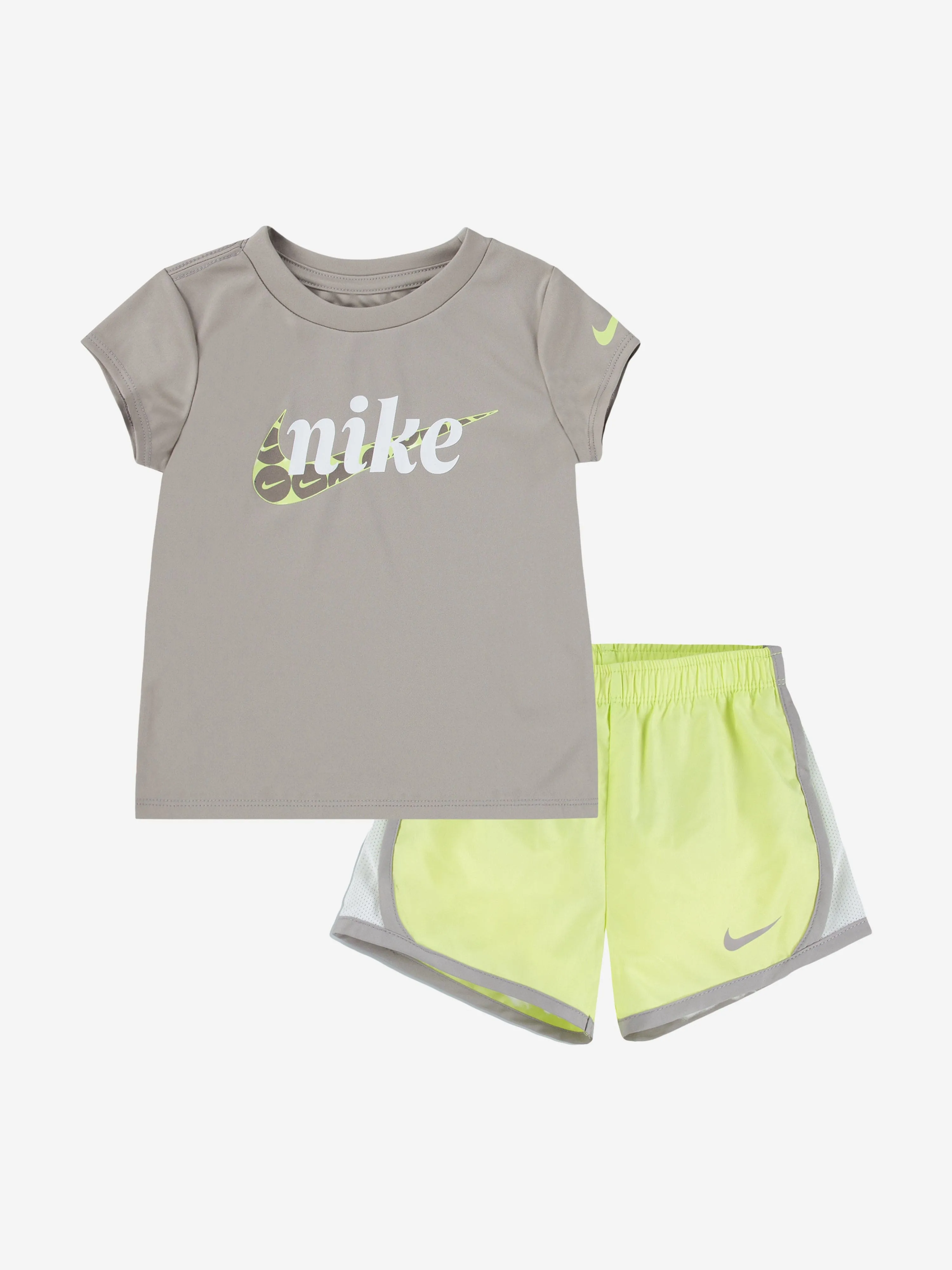 Girls Essentials Tempo Short Set in Yellow