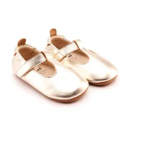 Girl's Ohme Bub Shoes In Gold