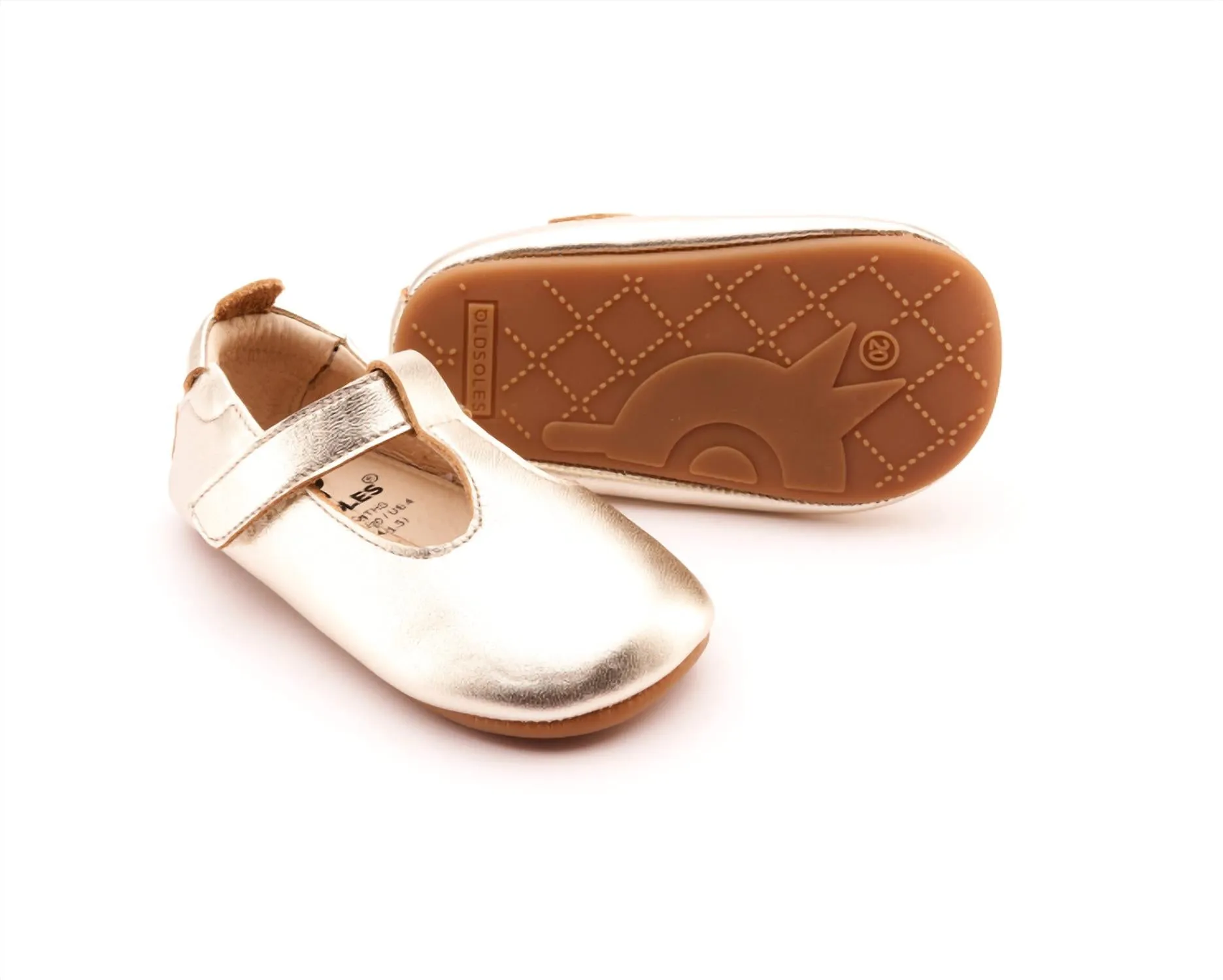 Girl's Ohme Bub Shoes In Gold