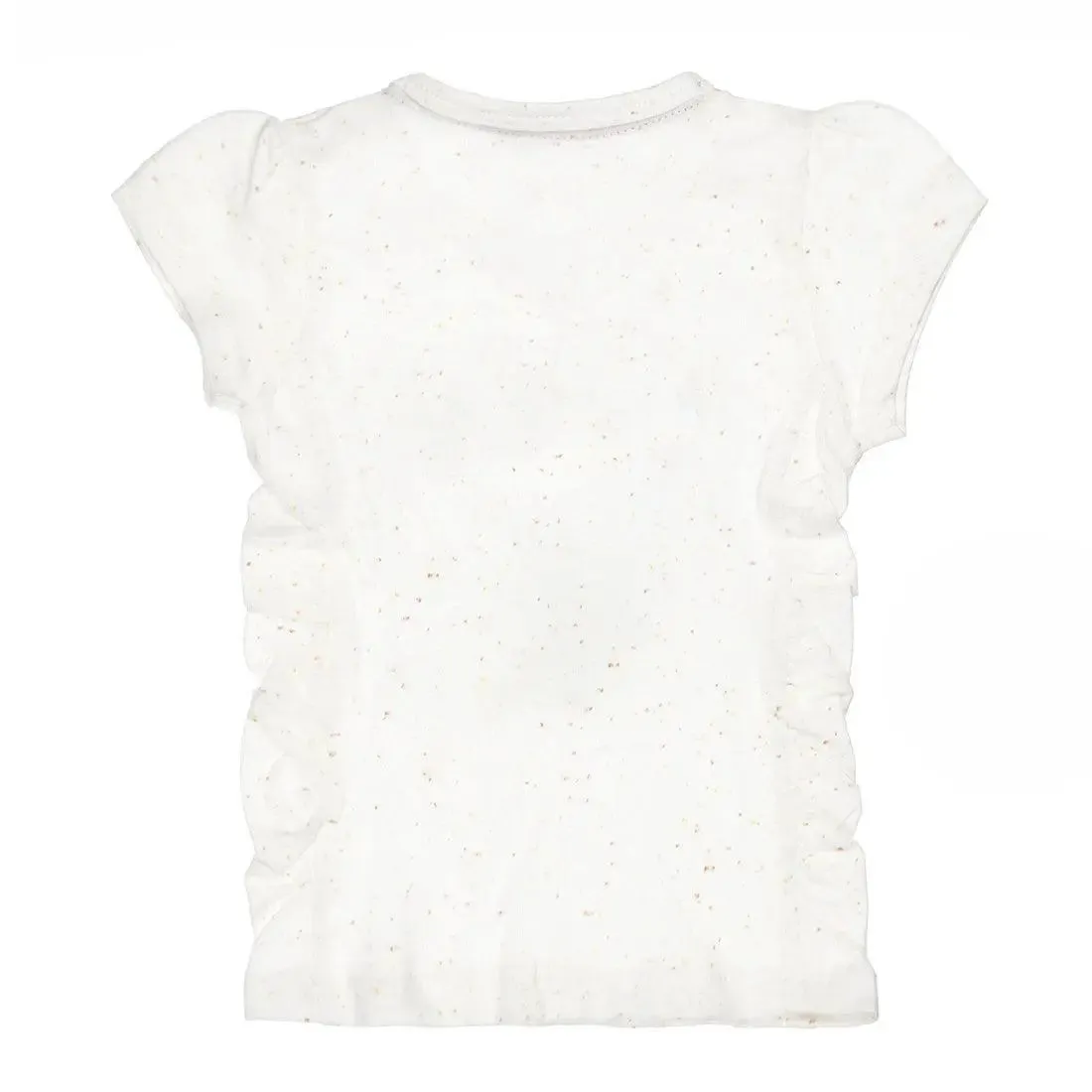 Girls T-shirt white | Dirkje