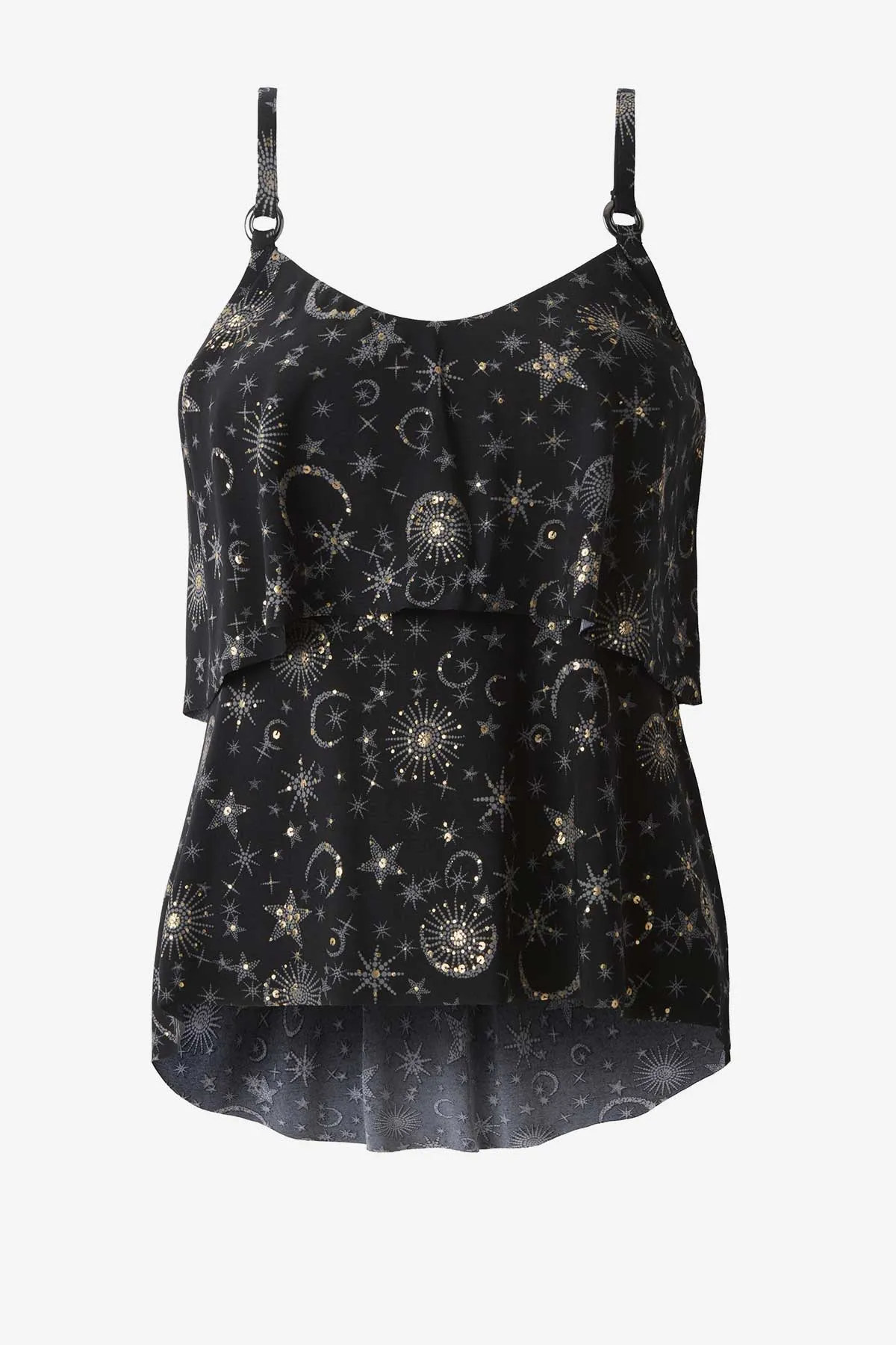 Grace Tankini Top in Lucky Stars