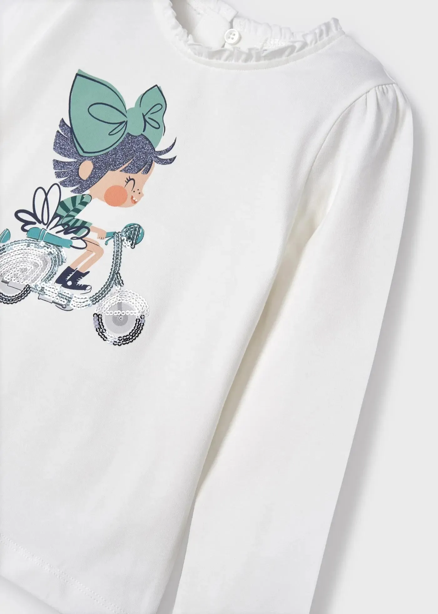 Graphic Long Sleeved Shirt Girl | Mayoral